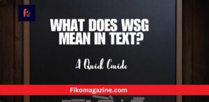 WSG Mean in Text